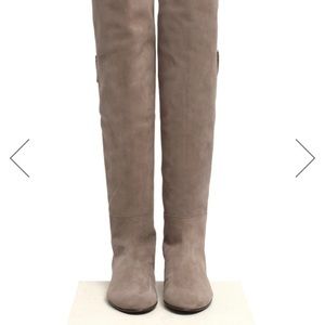 Stuart Weizman suede knee boots